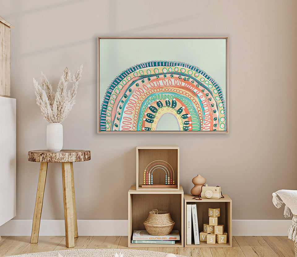 Rainbow Visions IV (Canvas)