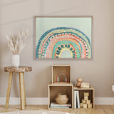 Rainbow Visions IV (Canvas) Large (1109mm W x 903mm H)