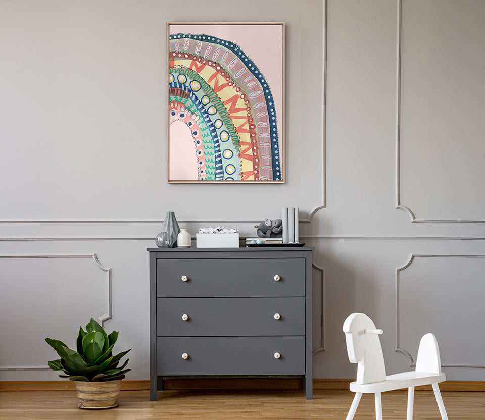 Rainbow Visions V (Canvas)