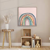 Rainbow Visions IX (Canvas) Large (860mm W x 860mm H)