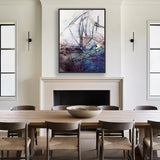 Ethereal Rhythms I (Canvas) Large (903mm W x 1109mm H)