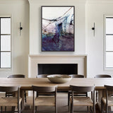 Ethereal Rhythms II (Canvas) Large (903mm W x 1109mm H)