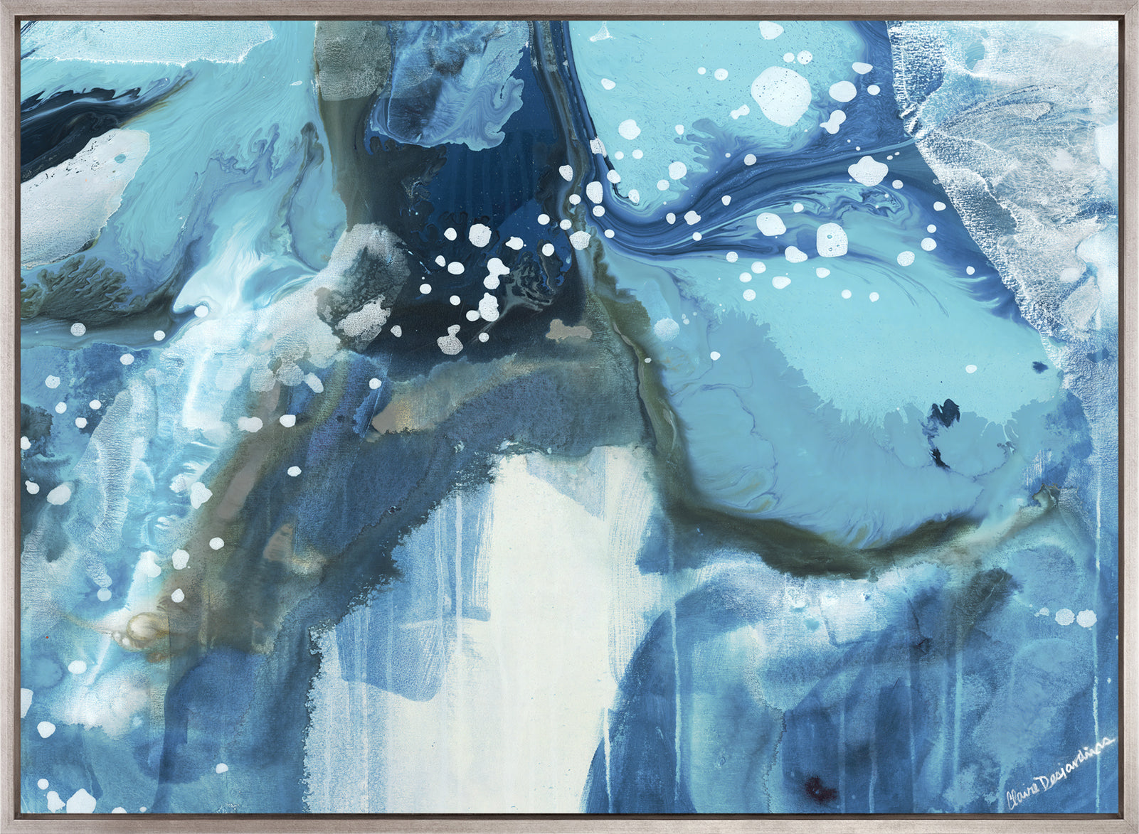 Rivage Abstract I (Canvas)