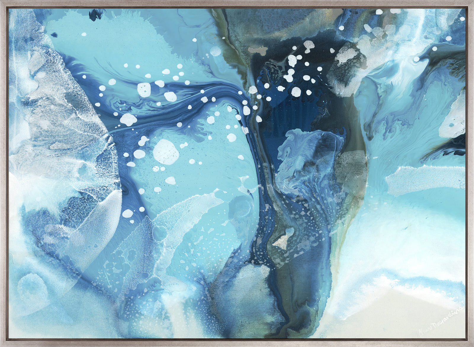 Rivage Abstract II (Canvas)