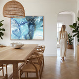 Rivage Abstract II (Canvas) Large (903mm W x 1109mm H)