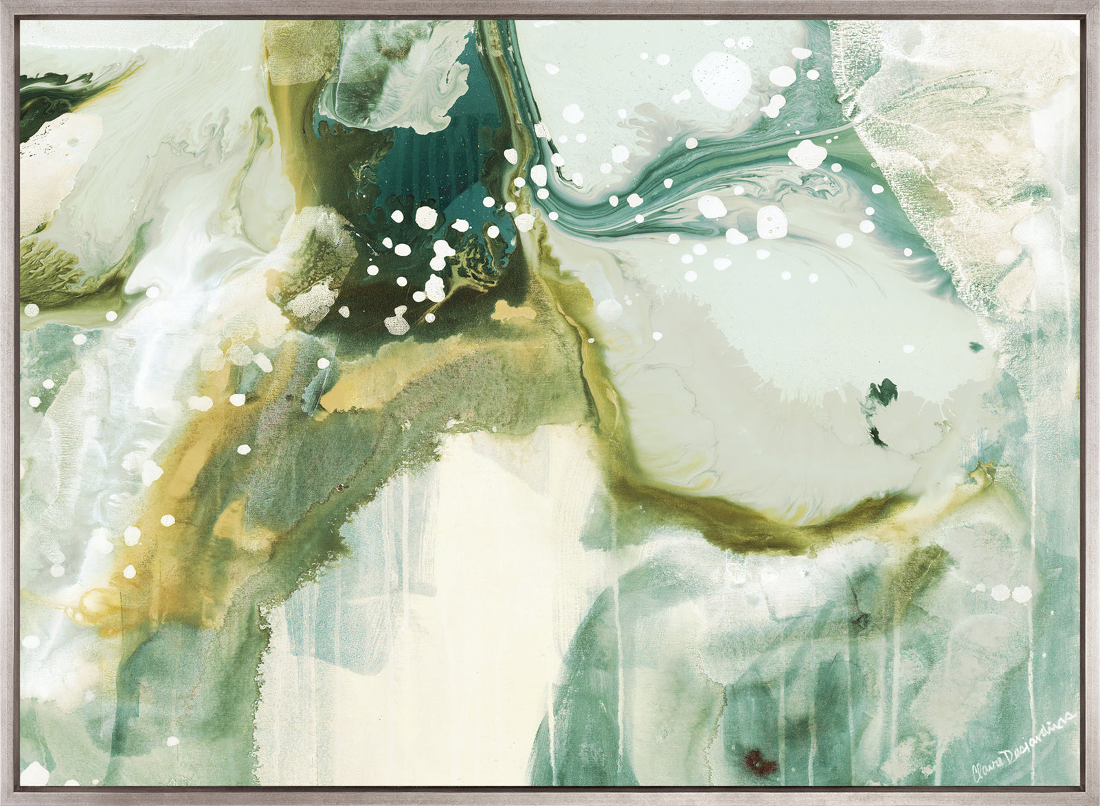 Rivage Abstract III (Canvas)