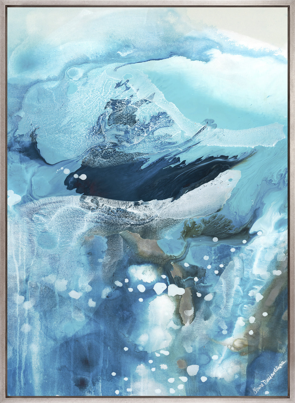Rivage Abstract V (Canvas)