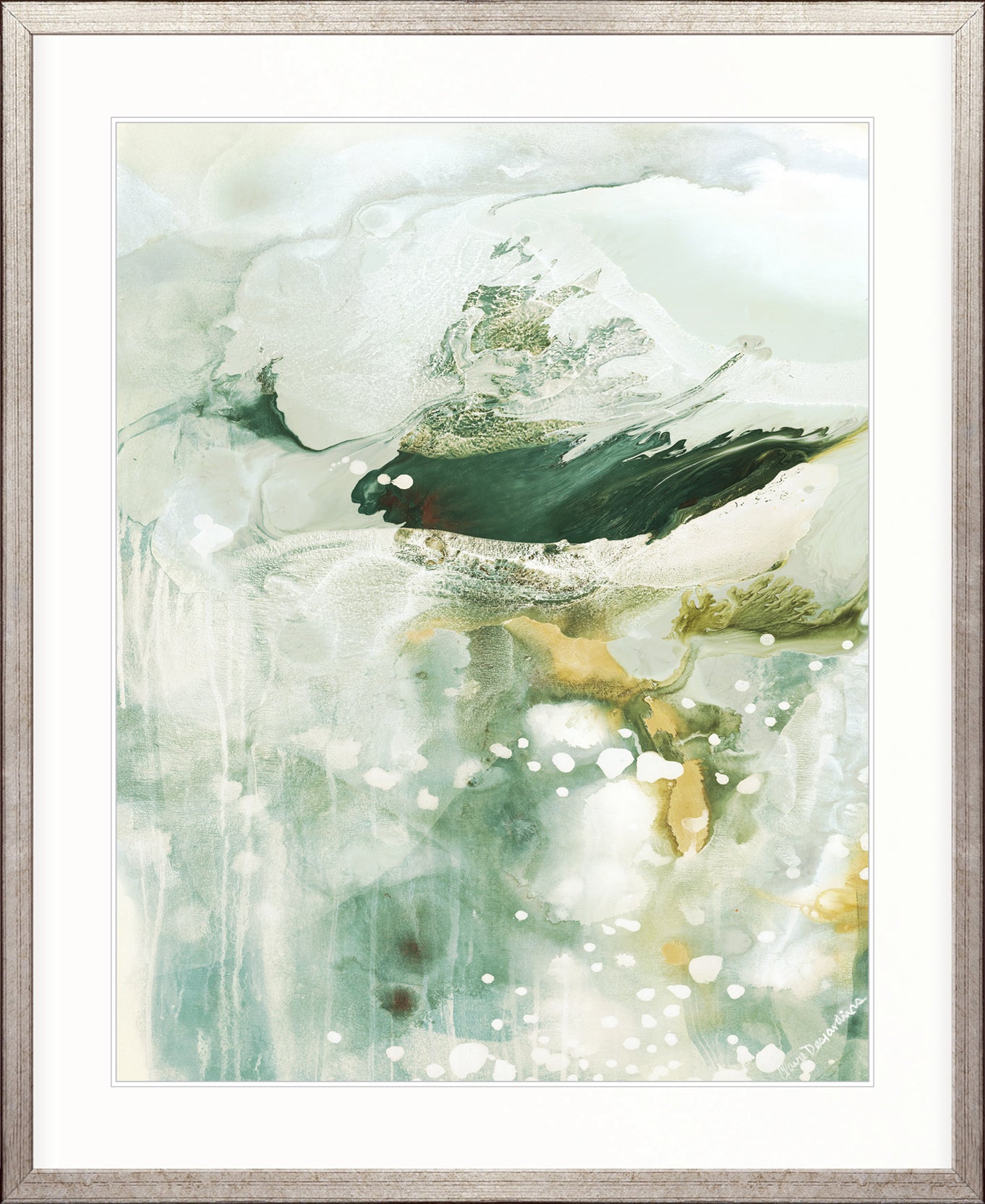 Rivage Abstract VII X-Large (1000mm W x 1400mm H) / Clear Acrylic