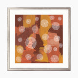 Rock Holes III Small (550mm W x 550mm H) / Standard Clear Glass