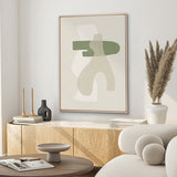 Rothka Abstract II (Canvas) Large (903mm W x 1109mm H)