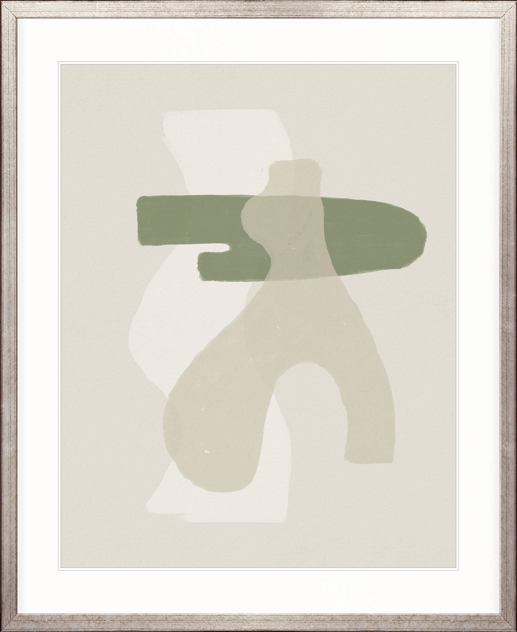 Rothka Abstract II X-Large (1000mm W x 1400mm H) / Clear Acrylic