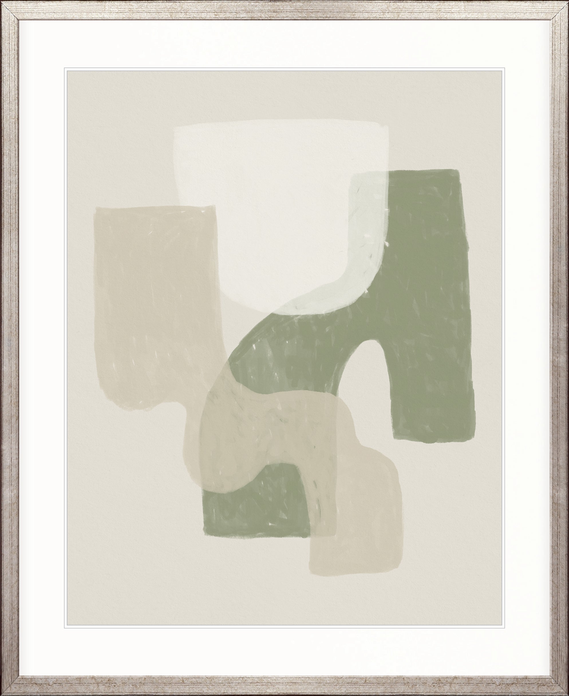 Rothka Abstract III X-Large (1000mm W x 1400mm H) / Clear Acrylic