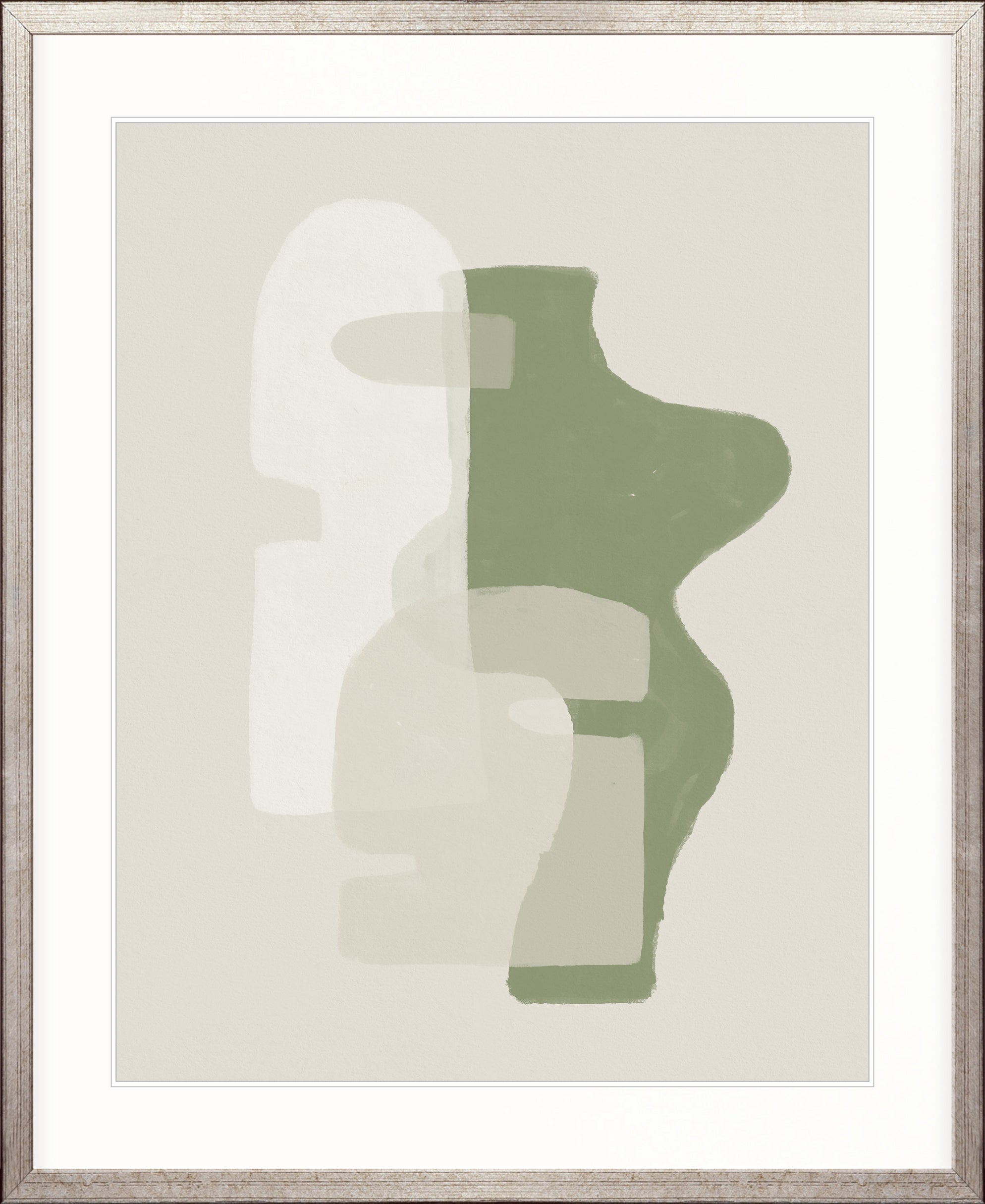 Rothka Abstract IV X-Large (1000mm W x 1400mm H) / Clear Acrylic
