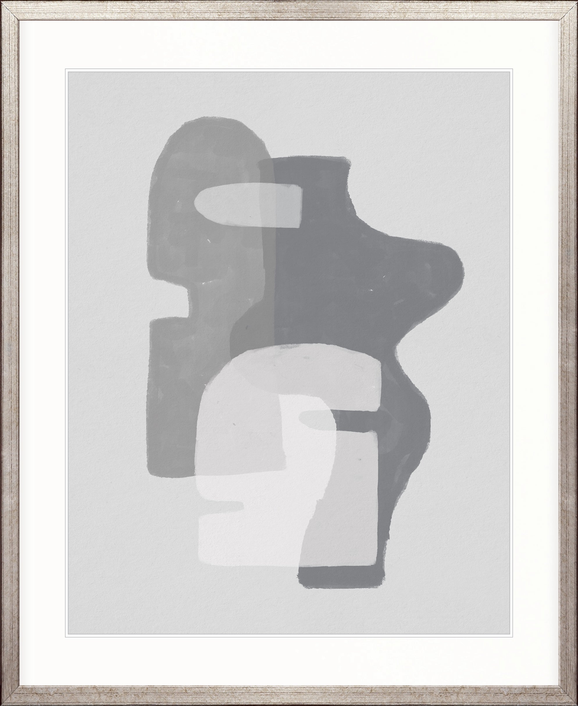 Rothka Abstract IX X-Large (1000mm W x 1400mm H) / Clear Acrylic