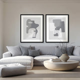 Rothka Abstract IX X-Large (1000mm W x 1400mm H) / Clear Acrylic