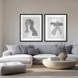 Rothka Abstract XI X-Large (1000mm W x 1400mm H) / Clear Acrylic