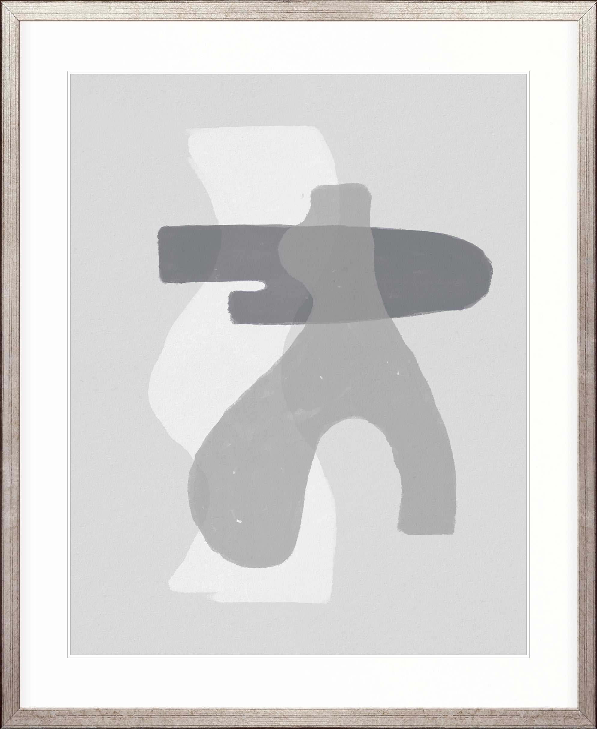 Rothka Abstract XII X-Large (1000mm W x 1400mm H) / Clear Acrylic