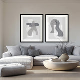 Rothka Abstract XII X-Large (1000mm W x 1400mm H) / Clear Acrylic