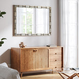 Raffles  Bamboo Mirror Silver