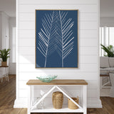 Sabi Palm II (Canvas) Large (903mm W x 1109mm H)