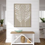 Sabi Palm IV (Canvas) Large (903mm W x 1109mm H)