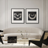 Sana Silhouette VII Large (740mm W x 840mm H) / Standard Clear Glass