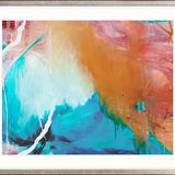 Sapphire Abstract I X-Large (1400mm W x 1000mm H) / Clear Acrylic