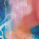 Sapphire Abstract III (Canvas) Large (1109mm W x 903mm H)