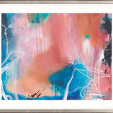 Sapphire Abstract III X-Large (1400mm W x 1000mm H) / Clear Acrylic