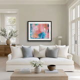 Sapphire Abstract III X-Large (1400mm W x 1000mm H) / Clear Acrylic