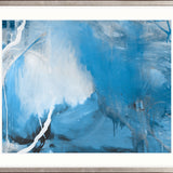 Sapphire Abstract IV X-Large (1400mm W x 1000mm H) / Clear Acrylic