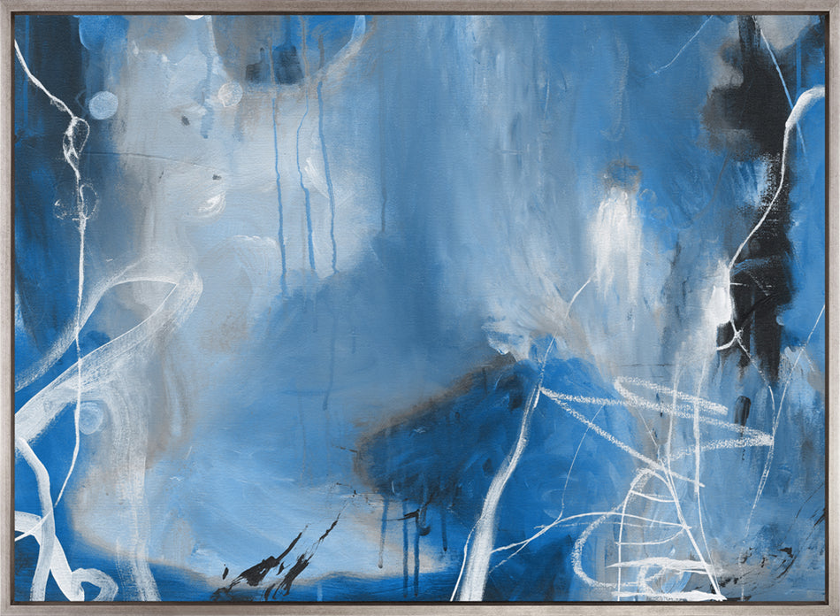 Sapphire Abstract VI (Canvas)