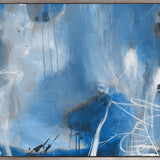 Sapphire Abstract VI (Canvas) Large (1109mm W x 903mm H)