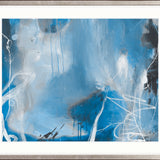 Sapphire Abstract VI X-Large (1400mm W x 1000mm H) / Clear Acrylic