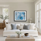 Sapphire Abstract VI X-Large (1400mm W x 1000mm H) / Clear Acrylic