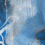 Sapphire Abstract VI X-Large (1400mm W x 1000mm H) / Clear Acrylic