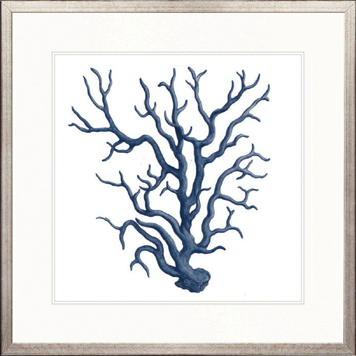 z. Natural Coral IX (Indigo)