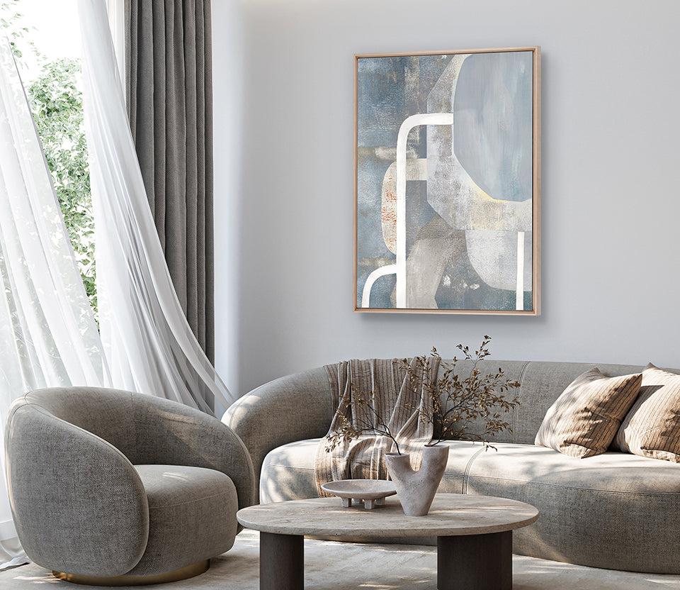 Whisper Neutrals I (Canvas)