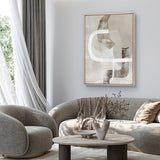 Whisper Neutrals IV (Canvas) Large (903mm W x 1109mm H)