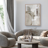 Whisper Neutrals V (Canvas) Large (903mm W x 1109mm H)