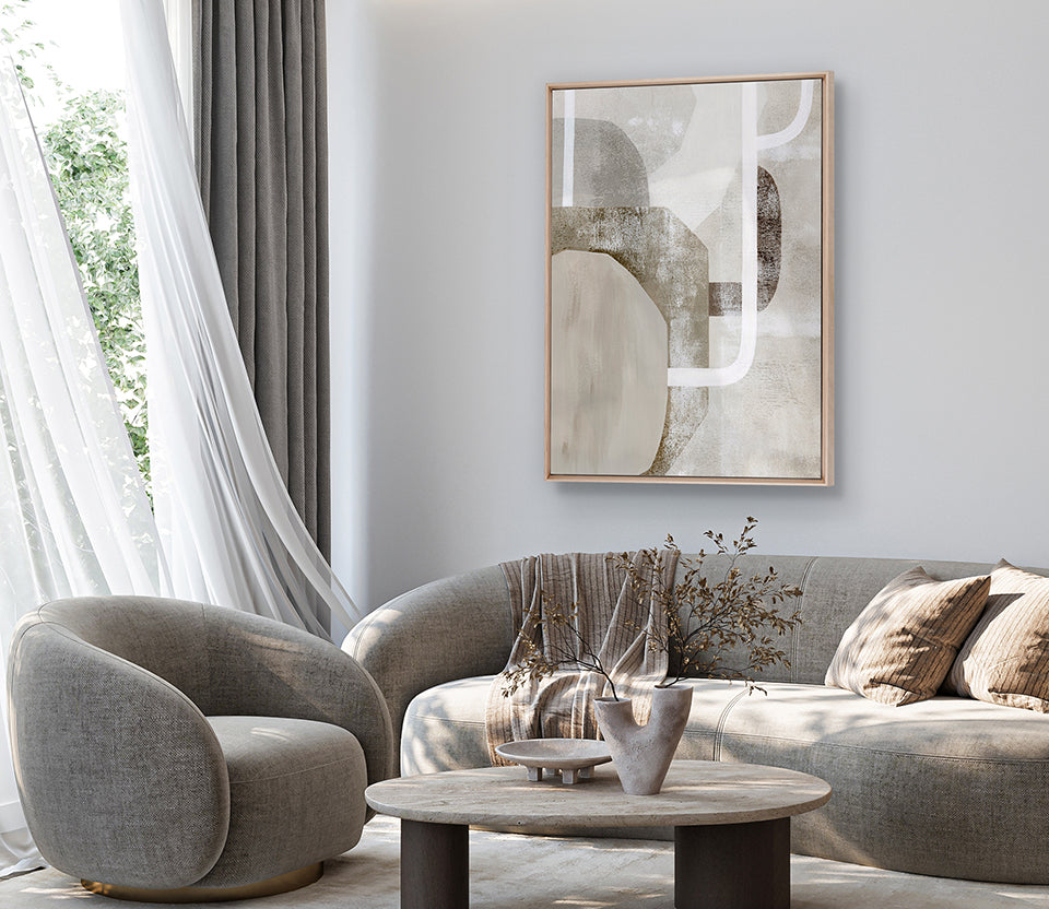 Whisper Neutrals V (Canvas)