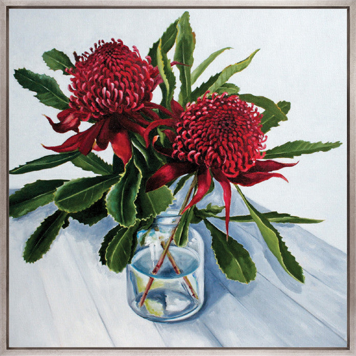 Floral Subject II (Canvas)