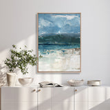 Shoreham Coast I (Canvas) Large (903mm W x 1109mm H)