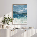 Shoreham Coast II (Canvas) Large (903mm W x 1109mm H)