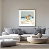 Solazul Coast I X-Large (1015mm W x 1015mm H) / Clear Acrylic