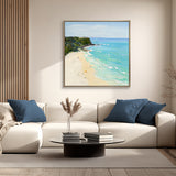 Solstice Shoreline I (Canvas) Large (860mm W x 860mm H)