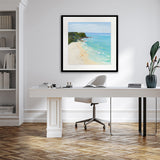 Solstice Shoreline I X-Large (1015mm W x 1015mm H) / Clear Acrylic