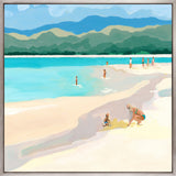 Solstice Shoreline II (Canvas) Large (860mm W x 860mm H)
