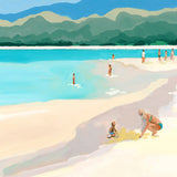 Solstice Shoreline II (Canvas) Large (860mm W x 860mm H)