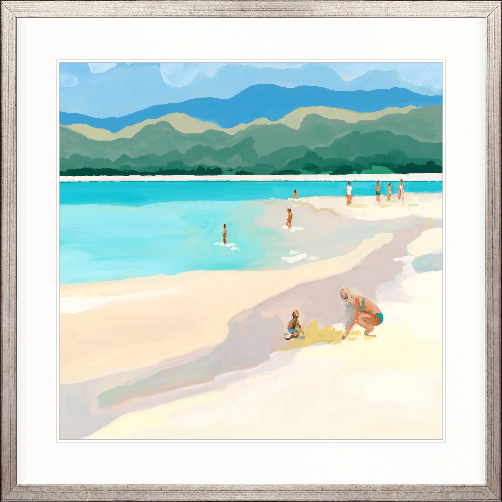 Solstice Shoreline II X-Large (1015mm W x 1015mm H) / Clear Acrylic